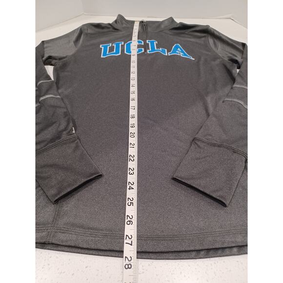 JANSPORT UCLA quarter-zip Sweater shirt Gray Size Large Unisex - Picture 2 of 4